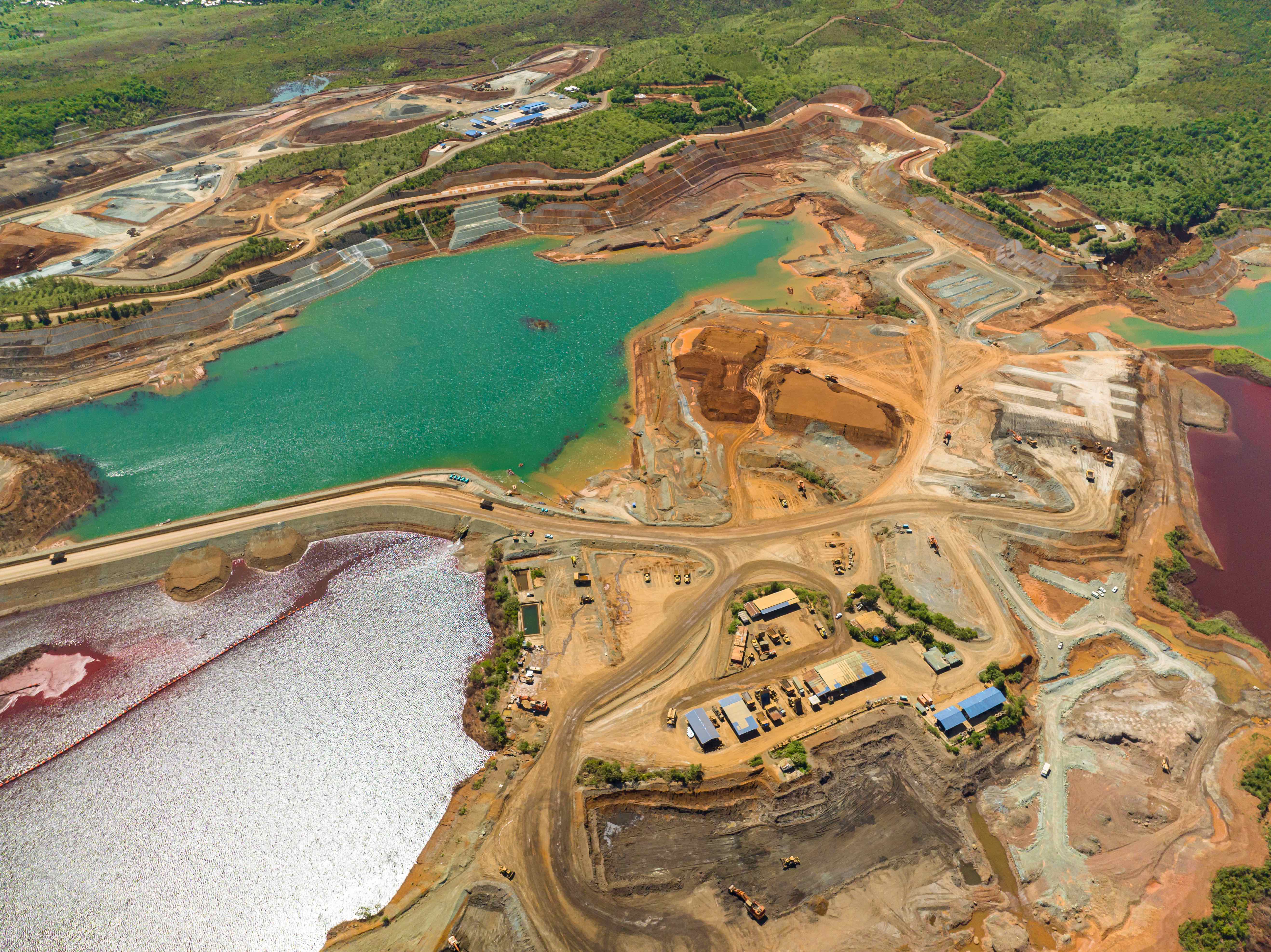 Emerald Reservoir Mining Area
