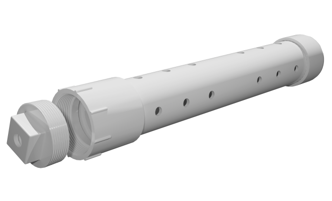 Protective housing for HOBO MX801 logger
