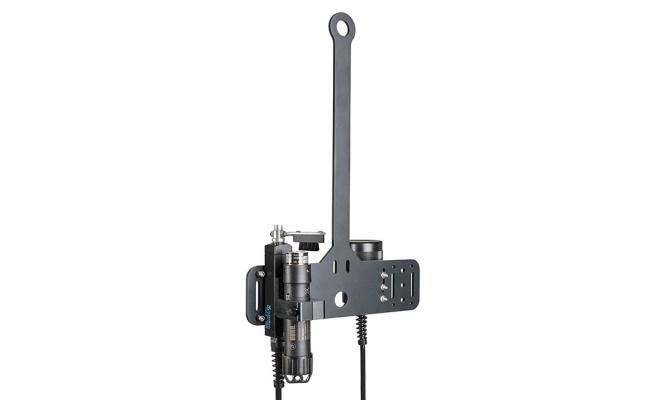 MX2502 mounted on lowering frame