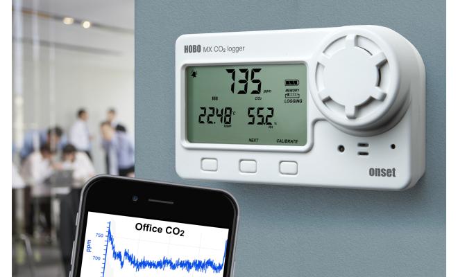 HOBO Carbon Dioxide - Temp - RH Data Logger