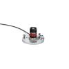 LI-200R light sensor with cable deployed on leveling mount