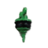 Eco locking plug for stilling well