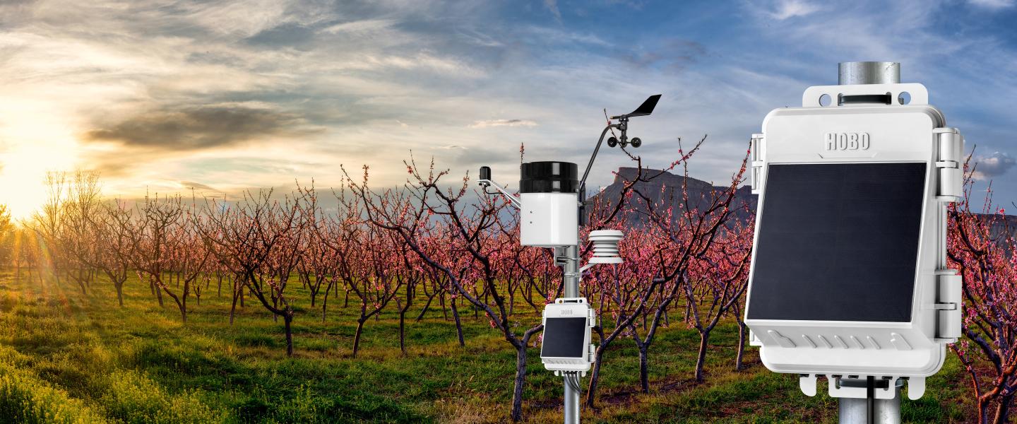 HOBO remote monitoring station as an environmental monitoring tool for crop management