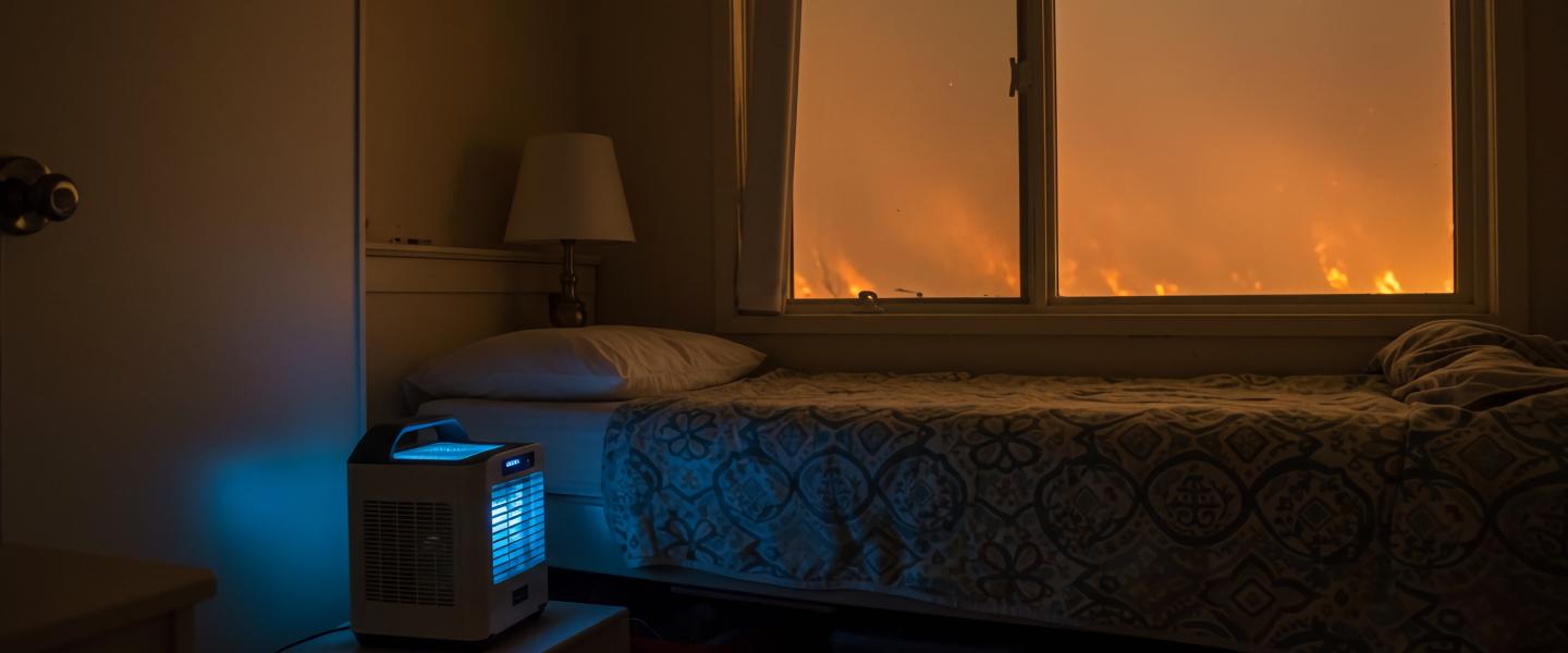 air quality in home during wildfire