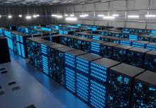 PG&E image of data center racks