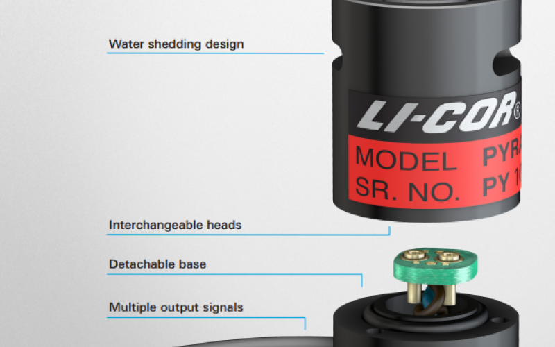 components of a LI-COR light sensor