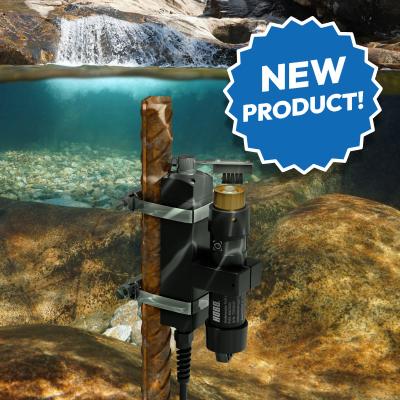 New product badge over HOBO MX2502 underwater PAR logger