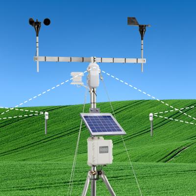 HOBOnet wireless mesh sensor network monitoring in green field