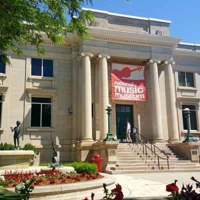 Entrance for National Music Museum Carnegie